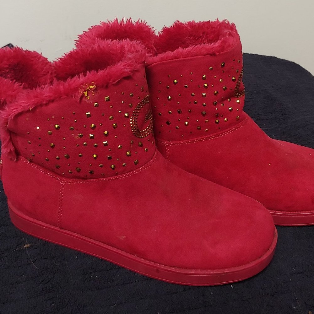 G by Guess Pink Winter Boots size 9
